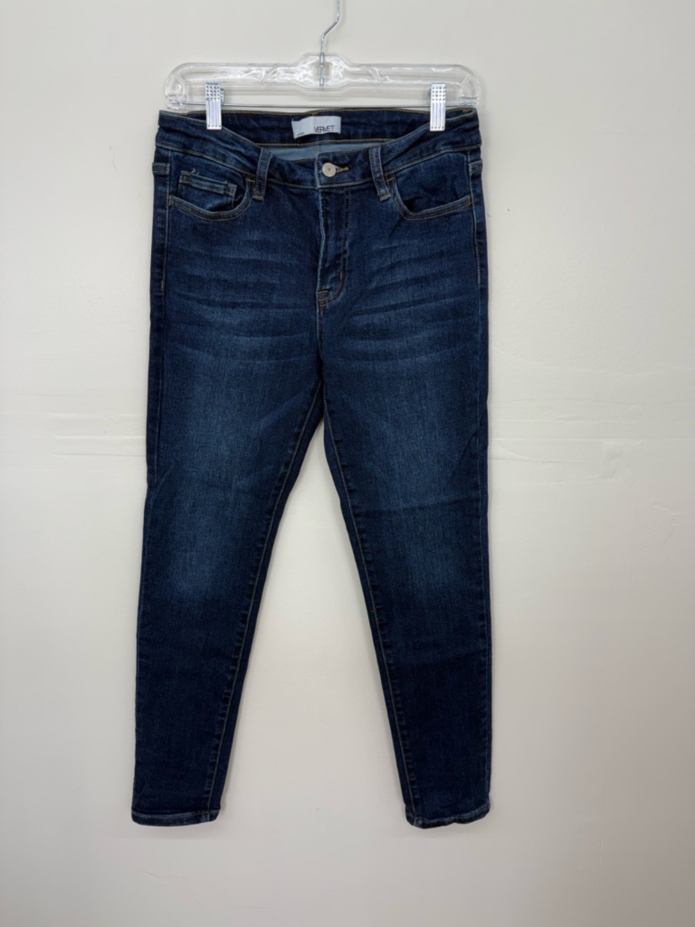 Vervet Women’s Dark Blue Skinny Jeans BB24